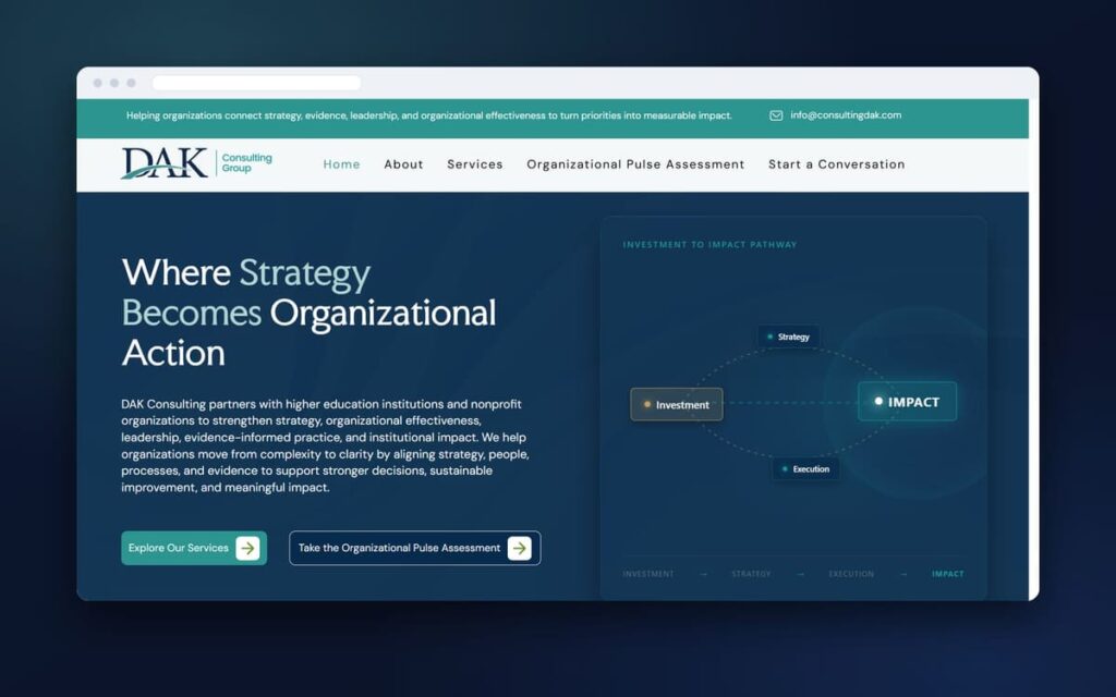 Consultingdak website